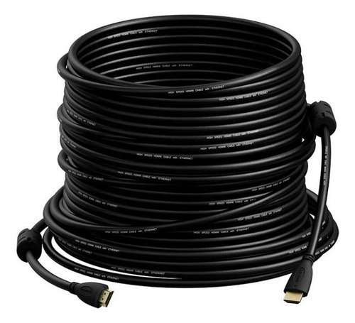 Cable Hdmi 20 Mts 4k Intelbras Chf 2020 Triple Blindaje