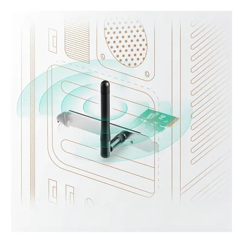 Placa De Red Wifi Tp-link Tl-wn781nd Pci 150mbps 781nd