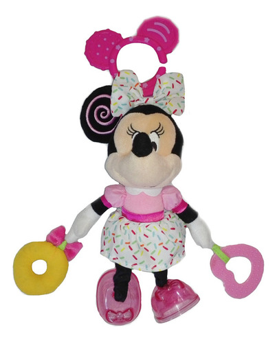 Peluche Mordedero Mickey Mouse Minnie Paleta 24cm Disney