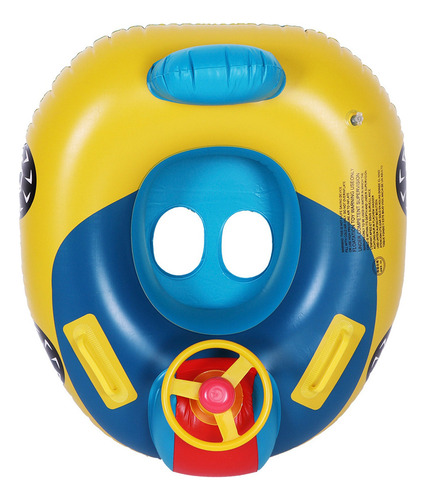 Coche Inflable For Bebés Y Niños Pequeños, Con Asiento Flot