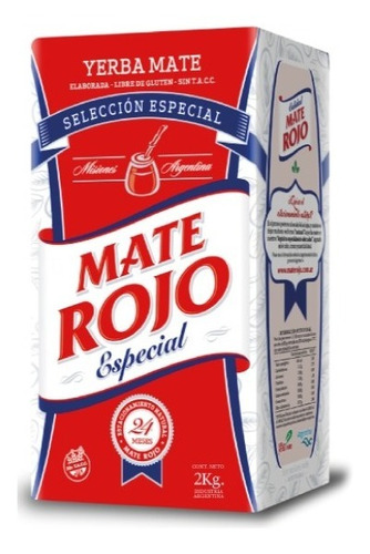 Yerba Mate Rojo Selección Especial 2kg