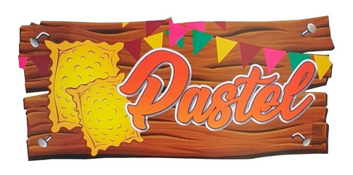 Placa Festa Junina 48cm X 23cm