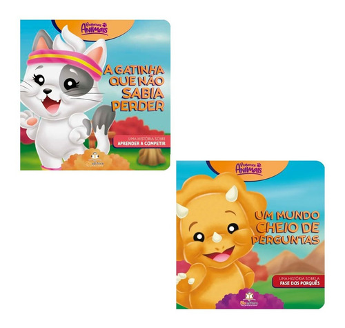 Coleção Pequenos Animais - 2 Livros Cartonados