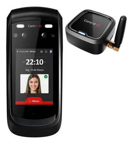 Controle Acesso Facial Idface Pro+ Modulo Wifi-4g Control Id