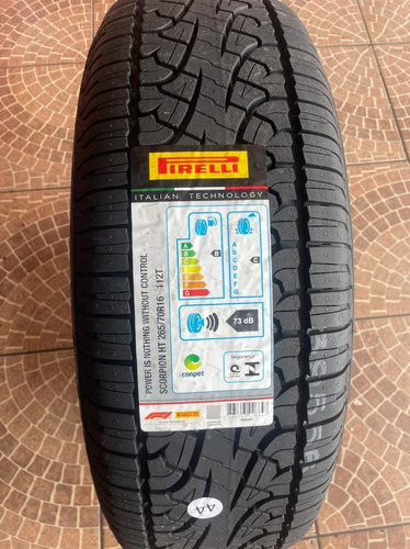 Pneu Pirelli Aro 16 Scorpion Ht 265/70r16 112t Hilux L200