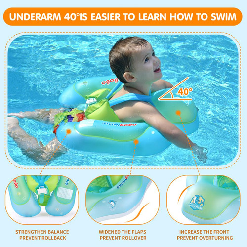Diseño Antivuelco De Natación Para Bebés L