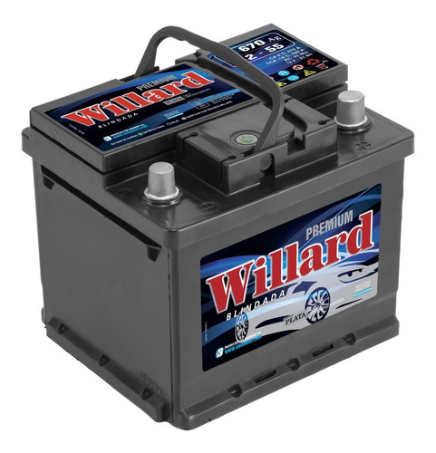 Bateria Willard Unionbat 670 12x55 Instalación Gratis