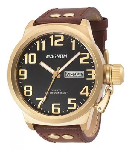 Relógio Magnum Masculino - Dourado