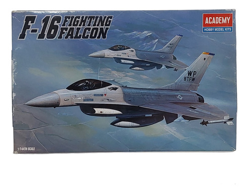 Avión Kit Modelo Academia F-16 Falcon Plástico Escala 1:144 