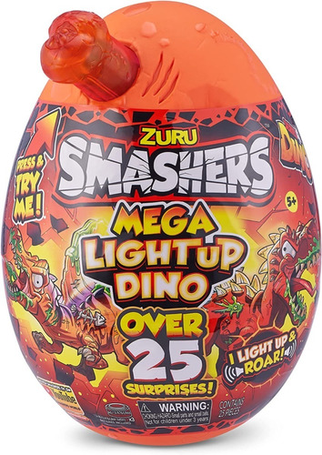 Zuru Smashers Mega Lightup Dino Huevo