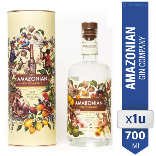 Gin Amazonian Company Destilado Rare + Estuche - 01almacen