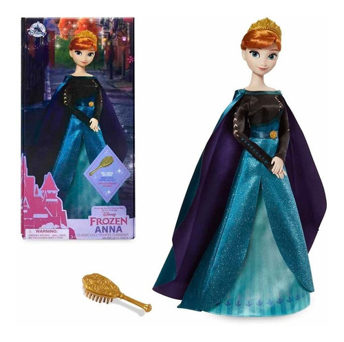 Anna Frozen - Princesas - Articulada Original Disney - 30cm