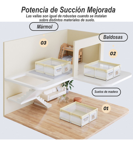 Corral Centro De Juegos Bebé Corral De Seguridad 120*120cm