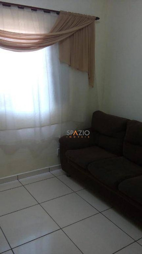 Imagem 2 de 5 de Casa Com 1 Dormitório À Venda, 45 M² Por R$ 190.800 - Parque Mãe Preta - Rio Claro/sp - Ca0253
