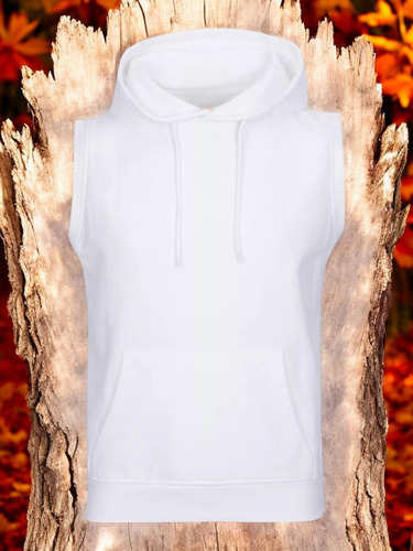 20 Pzas De Sudadera Hoodie Sin Mangas Gym Urbano
