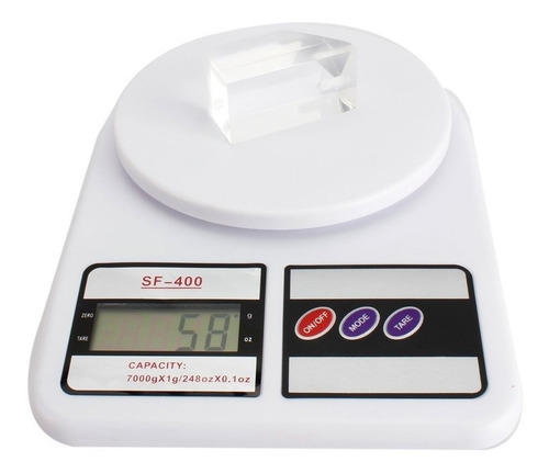 Imagen 1 de 1 de Balanza Cocina Electrónica Digital 1 Gramo 10 Kilos