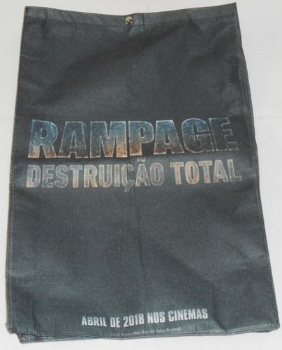 Bolsa Mochila Rampage Warner The Rock 58cm Ccxp 17 22