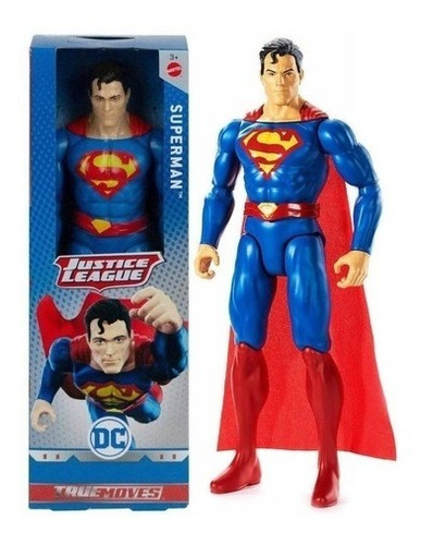 Figua Superman Mattel Original (giro Didáctico)