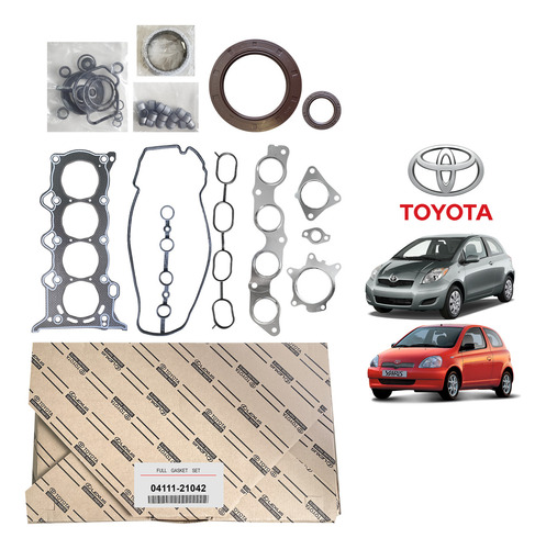 Juego Kit Empacaduras Yaris 1.3/1.5 1nz-2nz Sol Sport Belta