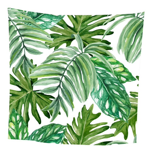 Imagen 7 de 10 de Hojas De Plantas Tropicales Mantel De Flores