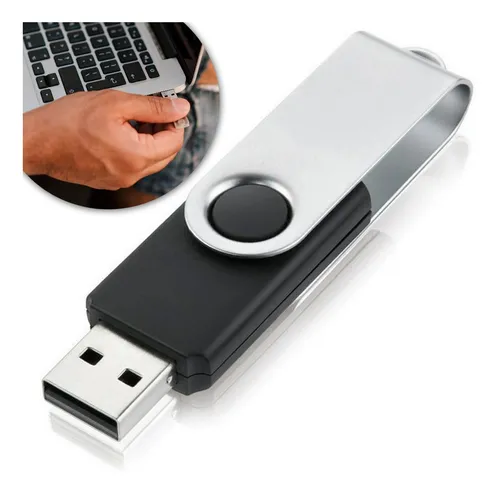 Pendrive Multilaser Twist PD588BU Twist 16gb 16GB 2.0 Liso negro