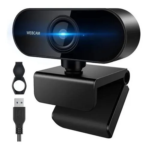 Camara Para PC Computadora De Escritorio Web 1080P Full HD Webcam