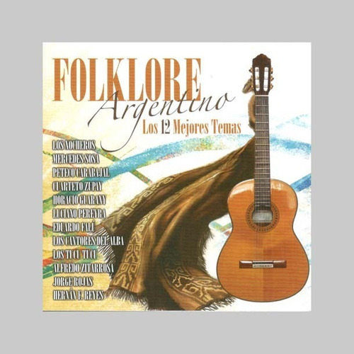 Folklore Argentino Los 12 Mejores Temas Cd Pol 