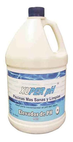 Xuper Ph (elevador De Ph) Para Piscina O Jacuzzi 4 Litros