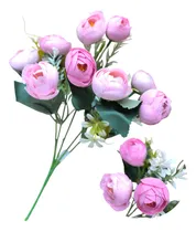 Comprar Ramo Flores Camelias Artificial Viene 10 Flores 1833