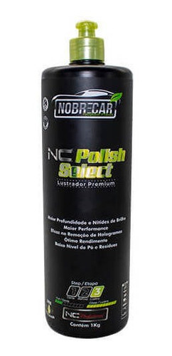 Nc Polish Select 1k Composto Polidor Premium Lustro Nobrecar