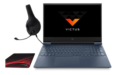 Notebook Victus 16-d0511la + Audifonos Hyperx + Mouse Pad Hy