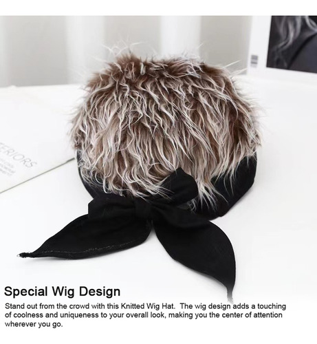 Chapéu De Peruca: Cabelo Curto Engraçado Para Homens E Mulhe