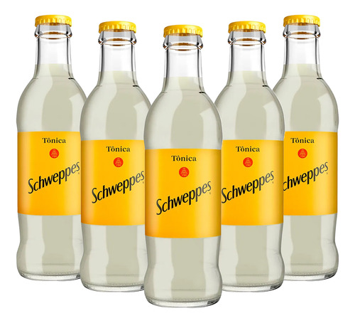 Água Tônica Schweppes Garrafa 250ml Com 6 Unidades