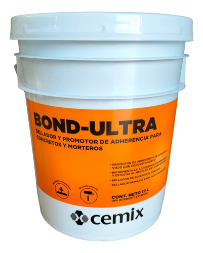 Cemix Bond-ultra Sellador Y Adhesivo P/ Concretos Y Morteros