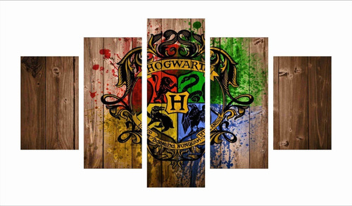 Cuadro Decorativo Moderno Harry Potter 125cmx70cm 