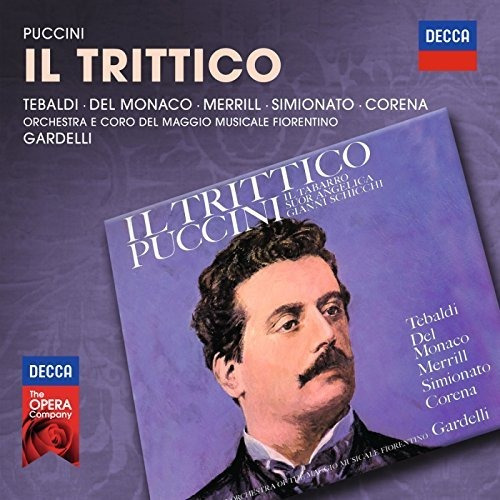 Cd Decca Opera Puccini Ii Trittico [3 Cd] - Tebaldi/del