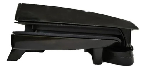 Parrilla Eléctrica Atvio Ah6119 2 Rebanadas Antiadherente Color Negro