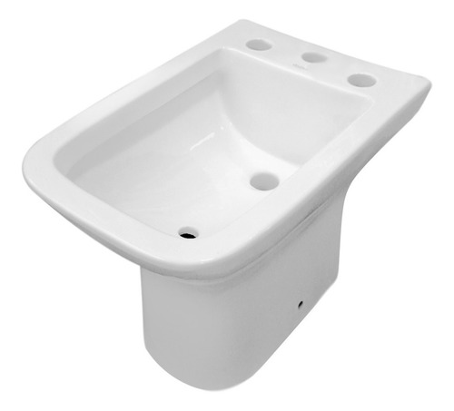 Bidet 3 Agujeros Prunus Arista Porcelana Sanitaria Blanco