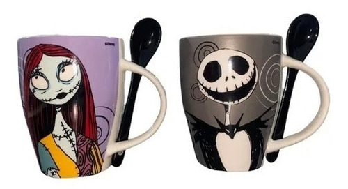 Tazas Con Cuchara El Extraño Mundo Jack 