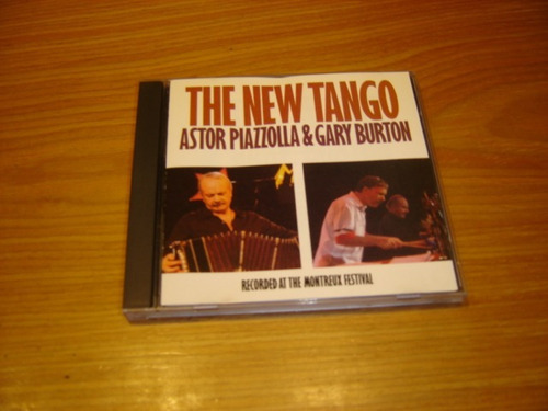 Astor Piazzolla Gary Burton The New Tango Cd Usa Jazz Tang 