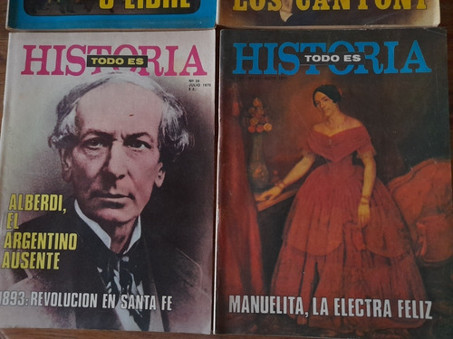 Todo Es Historia 9 Revistas Precio Por Todas E10