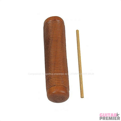 Imagen 8 de 8 de Guiro De Madera Toca Con Raspador Profesional T-gs