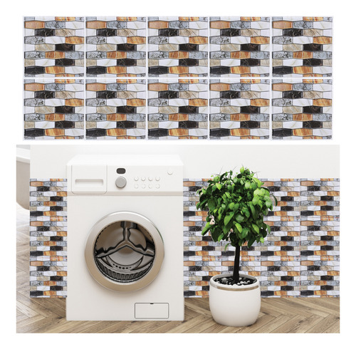 Adhesivo De Pared, 10 Unidades, Papel Autoadhesivo Anticolis