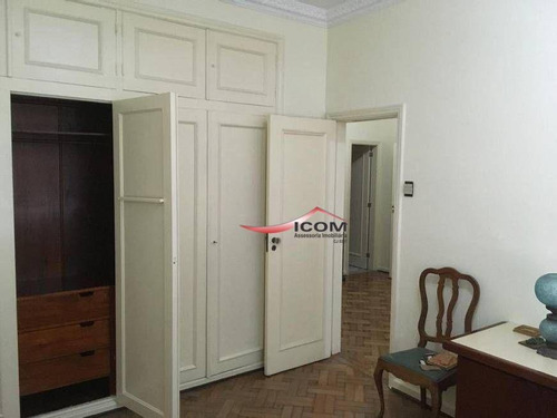 Imagem 10 de 25 de Apartamento Com 3 Dormitórios À Venda, 155 M² Por R$ 1.495.000,00 - Laranjeiras - Rio De Janeiro/rj - Ap5506