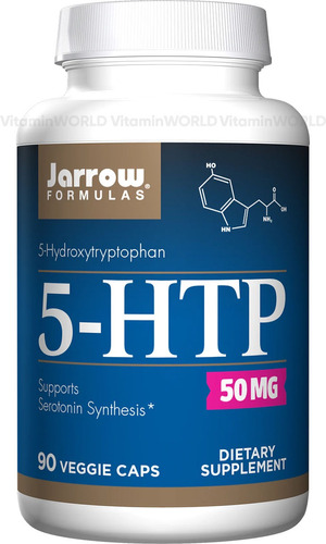 Jarrow 5-htp Hidroxitriptófano 50 Mg 90 Cápsulas