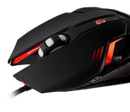 Mouse Gamer Arbor 2400 Dpi Com Led Vermelho Mymax
