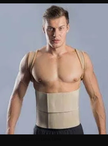 Corrector Postura Fajadorso Lumbar Sacro Ortopedica Cervical
