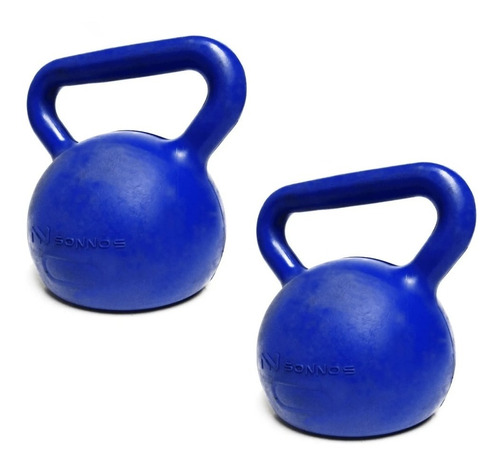 Pesa Rusa Kettlebell Pvc 11 Kg X 2 U. Sonnos Funcional Gym