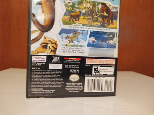 Ice Age 2 The Meltdown Gamecube (Usado)