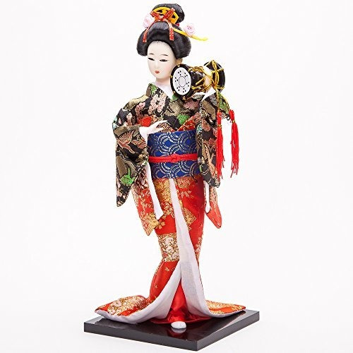 12 Japanese Geisha Oriental Muñeca Yx9gi